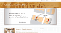 Desktop Screenshot of cidadaniaitaliana.org